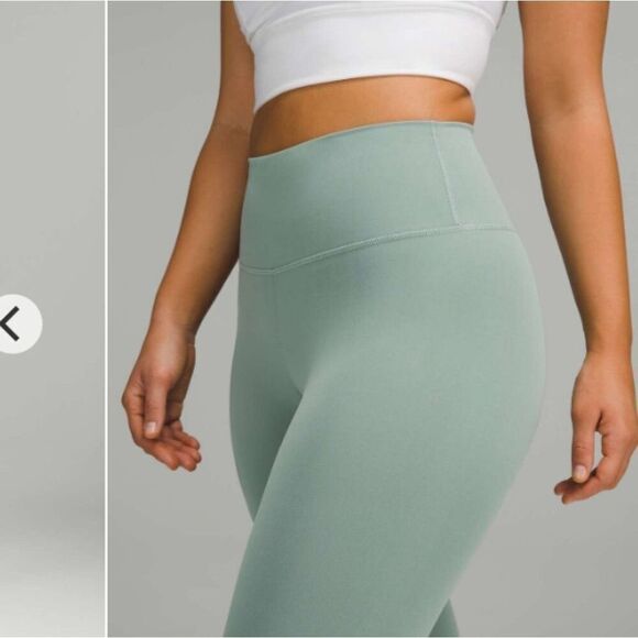 Lululemon Wunder Train Contour Fit Misty Glade Green size 6 - Picture 10 of 13